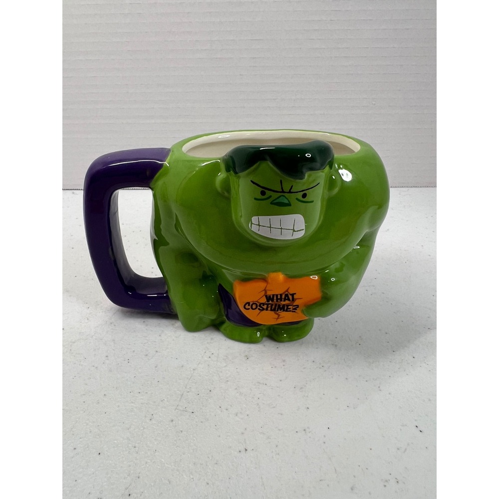 Zak Marvel Incredible Hulk 3D Sculpted Ceramic Mug Halloween What Costume 23259